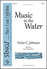 Music in the Water SATB choral sheet music cover